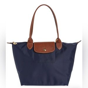 Longchamp Navy Bag, size M